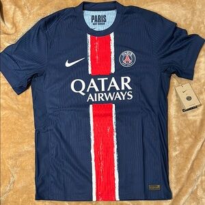 Nike Paris Saint-Germain Navy Soccer Jersey
